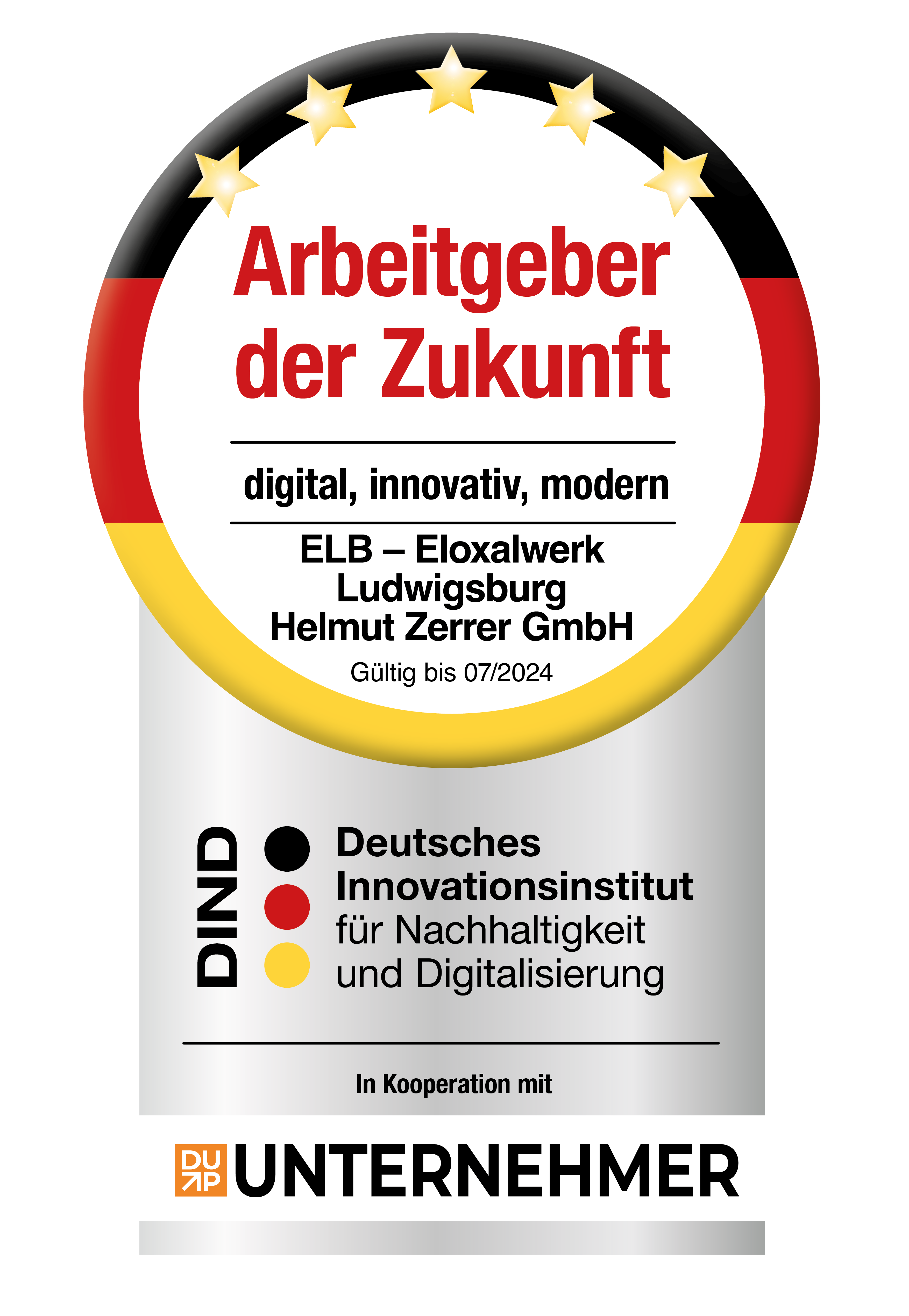 Auszeichnung „Arbeitgeber der Zukunft“